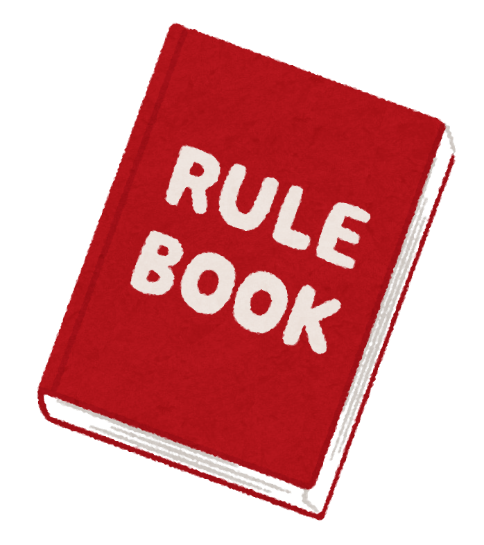 RULE BOOK(ルールブック)のイラスト