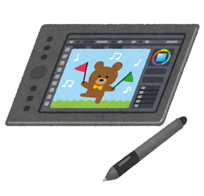 タブレットと液晶ペン